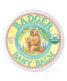 Badger Baby Balm with Chamomile & Calendula - 0.75 oz Natural Skin Soothing Balm - Buy Online on GoSupps.com