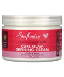 Shea Moisture Curl Glam Defining Cream - Coconut Oil & Shea Butter with Prickly Pear - 12 oz | International Shipping Available - Buy Online on GoSupps.com