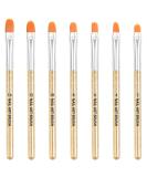 Avodova 7-Piece Nail Brush Set for Gel & Acrylic Nails | Premium Nail Art Brushes for Perfect Nail Design - Buy Online on GoSupps.com