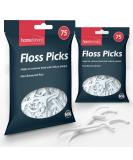 SOL Dental Floss Sticks - 150pk | Portable & Durable Tooth Floss Harps | Premium Polymer Thread | Dental Floss Picks for Effective Oral Care - Buy Online on GoSupps.com