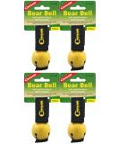 Yellow Colored Bear Bell - High Visibility Safety Bell for Outdoor Activities - Buy Online on GoSupps.com
