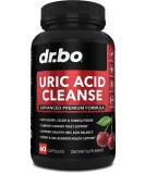 Uric Acid Cleanse Support Supplement with Chanca Piedra, Celery & Tart Cherry Extract - Joint Relief Control - Uric Acid Reducer Capsules - Buy Online on GoSupps.com