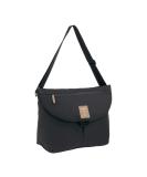 L SSIG Baby Changing Bag - Green Label Manu Messenger Bag in Black | Stylish & Functional Accessories for Moms | Shop Internationally - Buy Online on GoSupps.com