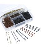 Swpeet 360 Pieces Hair Pins Kit - 216 Bobby Pins & 144 U Hair Pins with Storage Box - Gold, Brown, Black - for Girls and Women - Buy Online on GoSupps.com