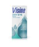 Visine Dry Eye Relief Lubricant Eye Drops 0.5 fl. oz - Soothes and Moisturizes Irritated Dry Eyes - Buy Online on GoSupps.com