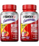 Hydroxycut Caffeine-Free Weight Loss Gummies for Women & Men - Metabolism Booster - 90 Count (Pack of 2) - Buy Online on GoSupps.com