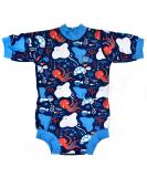 Splash About Happy Nappy Wetsuit & Reusable Swim Nappy - Under the Sea, 0-4 months - Buy Online on GoSupps.com