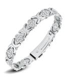 Jeracol Titanium Steel Magnetic Bracelet for Women - Lucky Clover Design with Folding Clasp - Adjustable & Includes Sizing Tool - Gift Box Included - Buy Online on GoSupps.com