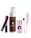 5 Pcs Wig Tool Kit 200ml Lace Tint Melting Hair Mousse Foam Mocha Dark Brown Toupees Spray Glue 75g Styling Wax Stick Pomade Gel Edge Control Brush Needle Tail Comb Wig Band 5 Pcs Wig Tool Set-Dark Brown-Pink - Buy Online on GoSupps.com