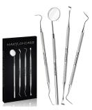 Dental Pick Set - Stainless Steel Teeth Cleaning Tools for Oral Care & Whitening - Buy Online on GoSupps.com