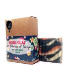 Buy Frankincense & Myrrh Rose Clay Charcoal Soap | Natural Skin Care Handmade International Shipping - Buy Online on GoSupps.com