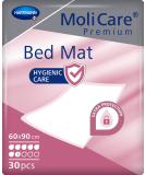 Molicare Premium Bed Mat 7 Drops - Absorbent 60x90 cm Bed Protection Insert (30 Pack) - International Shipping Available - Buy Online on GoSupps.com