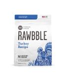 BIXBI Rawbble Freeze Dried Dog Food Turkey Recipe 26 oz - 96% Meat & Organs - No Fillers - Made in USA - Small Batch Raw Dog Food - Buy Online on GoSupps.com