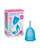 Menstrual Cup MamiCup Soft - Flexible Reusable Medical Silicone (Turquoise M) for Comfortable Period Care | Eco-Friendly & Sustainable - Buy Online on GoSupps.com