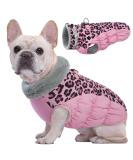 Kuoser Warm Dog Jacket - Reflective Windproof Winter Coat for Small & Large Dogs - Stylish Pink Design - Buy Online on GoSupps.com