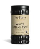 Tea Fort Organic White Tea WHITE GINGER PEAR 2.82 Ounce Loose Leaf Tea Canister - Buy Online on GoSupps.com