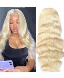 613 Blonde Body Wave HD Lace Front Human Hair Wig - 30 Inch | Pre Plucked Brazilian Hair 180% Density - Buy Online on GoSupps.com