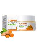 Turmeric Face Cream - Natural Hydrating Moisturizer for All Skin Types | Anti-Aging Organic Facial Cream - Buy Online on GoSupps.com
