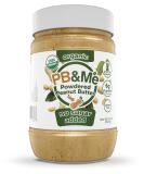 PB&Me Organic Powdered Peanut Butter - Keto Snack, Gluten Free, Plant Protein - 16oz (1lb) - No Sugar Added - Buy Online on GoSupps.com