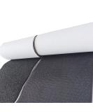6 Width Self Adhesive Hook and Loop Fastening Tape Heavy Duty Strips - Black, 1 Yard - Buy Online on GoSupps.com