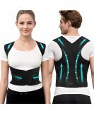 Buy Posture Corrector for Women - Adjustable Back Brace & Neck Shoulder Pain Relief - Lumbar Support (Small) - International Shipping Available - Buy Online on GoSupps.com