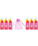 The Pink Stuff The Miracle Toilet Cleaner Gel 6Pk x 750ml + Our Gift for You: Organza Bag Size: 9 x 7 x 0.1cm - Buy Online on GoSupps.com