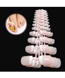 120 Pieces Light Pink False Toenails Kit - 12 Sizes Artificial Toe Nail Tips for Nail Art & Design Display International Shipping Available - Buy Online on GoSupps.com