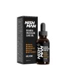 Nishman Beard Oil with Argan & Jojoba Oil - 30ml | Nourish & Style Your Beard | International Shipping Available - Buy Online on GoSupps.com
