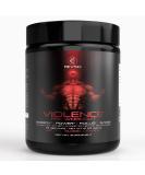 Precision Dosed Violence Pre Workout Powder for Men & Women - 180mg Natural Caffeine - Keto Energy Drink Powder with L Citrulline Malate & Beta Alanine - Buy Online on GoSupps.com