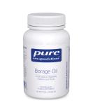 Pure Encapsulations Borage Oil 200mg GLA - Rich Source of Gamma Linolenic Acid - 60 Softgels - Buy Online on GoSupps.com