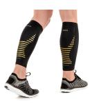 Mava Sports Calf Sleeves Compression for Runners - Unisex Gold Small | Enhance Performance & Recovery - Buy Online on GoSupps.com