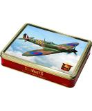 Stewart's - WWII Spitfire Shortbread Gifting Tin (400g) - Traditionally Made Luxury Scottish Shortbread Delicious Melt-In-Mouth Biscuits Ideal Collectable Treat to Share 40 Years Heritage 400g WWII Battle of Britain Veteran Spitfire Tin - Shortbread - Buy Online on GoSupps.com
