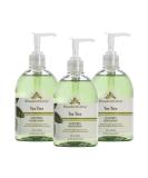 Essentials Tea Tree Glycerin Liquid Hand Soap 3oz - Pack of 3 - Buy Online on GoSupps.com