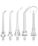 COSLUS Water Dental Flosser Replacement Heads - Compatible with F5020E 5 Jet Tips for Oral Irrigator | High-Quality Dental Care Accessories - Buy Online on GoSupps.com