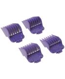 Andis 01415 Master Dual Magnet 4-Comb Set for MBA, MC-2, ML, PM-1, PM-4 - Purple - Buy Online on GoSupps.com