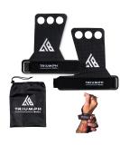 Triumph Bull Hand Grips for Crossfit | Pull Up Grips with Wrist Straps for Comfort & Support | Hand Protection from Rips & Blisters | Workout Gloves for Men & Women - Medium - Buy Online on GoSupps.com