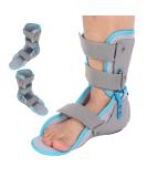 Buy Brrnoo Night Rail - Relief for Plantar Fasciitis Tendinitis & Flat Feet | Fixed Fracture Walker Boot for Ankle & Heel Pain (Left Foot) - Buy Online on GoSupps.com