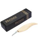 Hutsuls Chip Carving Knife for Beginners - Razor Sharp Wood Detail Knife in Gift Box - Whittling Tool for Adults & Kids (6.1in) - Buy Online on GoSupps.com