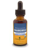 Herb Pharm Certified Organic Chamomile Liquid Extract for Calming Nervous System Support - 1 Ounce (DCHAM01) - Buy Online on GoSupps.com