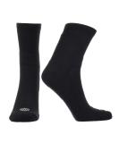 Compression Low Calf Crew Socks for Plantar Fasciitis & Arch Support - Black, Large - 1 Pair - Buy Online on GoSupps.com