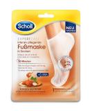 Scholl Expertcare Intensive Nourishing Foot Mask Socks - Honey & Almond | 1 Pair Disposable Socks for Soft Feet - International Shipping Available - Buy Online on GoSupps.com