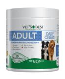 Vets Best Daily Soft Chews for Adult Dogs - 180 Chews | Premium Dog Supplements - International Shipping Available - Buy Online on GoSupps.com