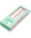 Malva Belle Crystal Glass Nail File - Long Lasting Double Sided Filing Tool for Natural Nails - Light Pink 3mm - Buy Online on GoSupps.com