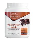 Life Extension Wellness Code® Whey Protein Isolate (Chocolate) – Sugar-Free Gluten-Free Non-GMO 20 Servings for Muscle Growth & Immune Health - 437g - Buy Online on GoSupps.com