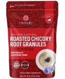 Chicory Root Roasted Granules, 1 Pound, Chicory Coffee (Inulin, Prebiotic Dietary Fiber) Rich Flavor, Caffeine Free, Natural Tea and Coffee Substitute, Keto, Kosher - Buy Online on GoSupps.com