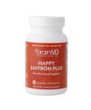 BRAINMD Dr Amen Happy Saffron Plus - 90 Capsules - with Saffron Flower Extract, Curcumin & Zinc - Vegan, Gluten Free - 30 Servings - Buy Online on GoSupps.com