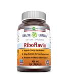 Buy Amazing Nutrition Riboflavin 400mg - 120 Capsules | High-Quality Vitamin B2 Supplement - Buy Online on GoSupps.com