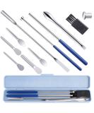 11 Piece Capsule Filling Machine Kit for Pill Filler - Micro lab Spoons Spatula Tool for Gel Capsules Empty Quickly Fill Tray with Herb Powder Tamper Tools All Sizes 000 00 0 1 2 3 4 5 - Buy Online on GoSupps.com