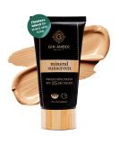 Buy Gin Amber Beauty Mineral Tinted SPF 25 - Toxic Free Sunscreen & BB Cream for Sensitive Skin | Revolutionary Zinc Oxide Formula - Buy Online on GoSupps.com