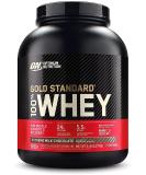 Buy Optimum Nutrition 100% Whey Gold Standard Chocolate 2.27 kg - Premium Protein Powder for International Shipping - Buy Online on GoSupps.com